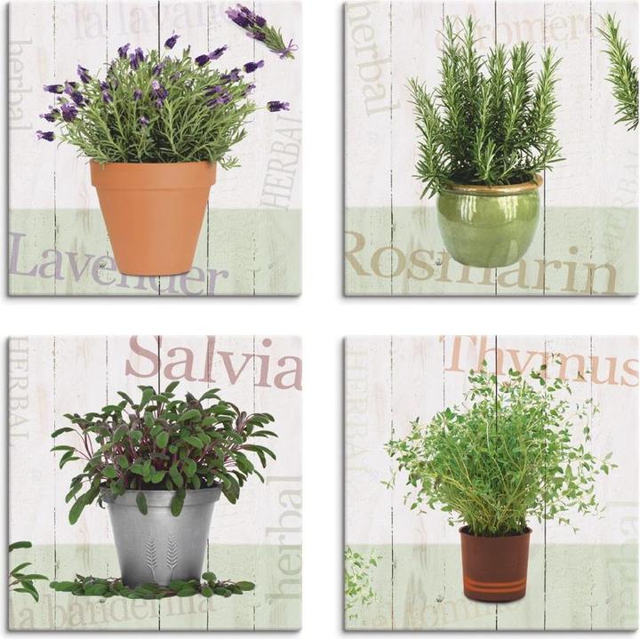 Actual product image Artland Lavender, rosemary, sage, thyme J6QA (20 x 20 cm)