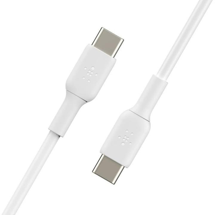 Produktbild Belkin USB-C to USB-C PVC White 1m Twin Pack (1 m, USB 2.0)