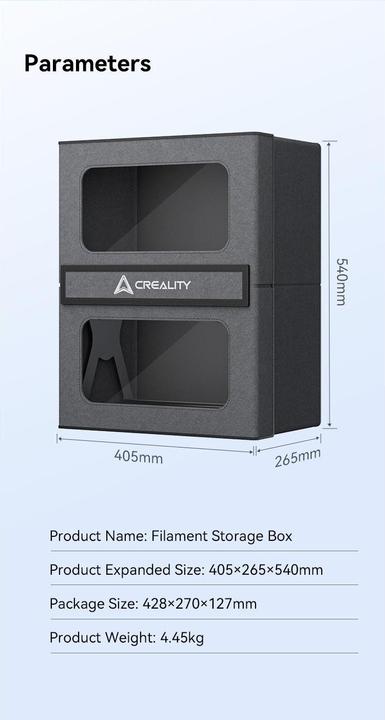 Image du produit Creality Boîte de rangement pour filaments (Boîte)