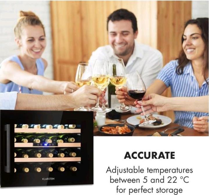 Produktbild Klarstein Vinsider 24 Onyx Edition WeinkühlschrankG