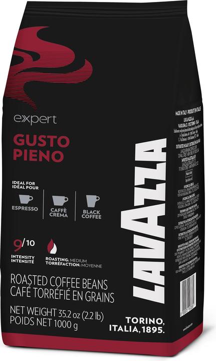 Image du produit Lavazza Expert Gusto Pieno (1000 g, Torréfaction foncée)