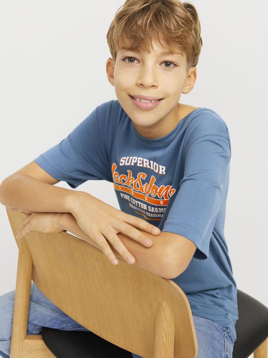 Image du produit Jack & Jones JJELOGO TEE SS ONECK 2COL 24/25 NOOS JNR (176)