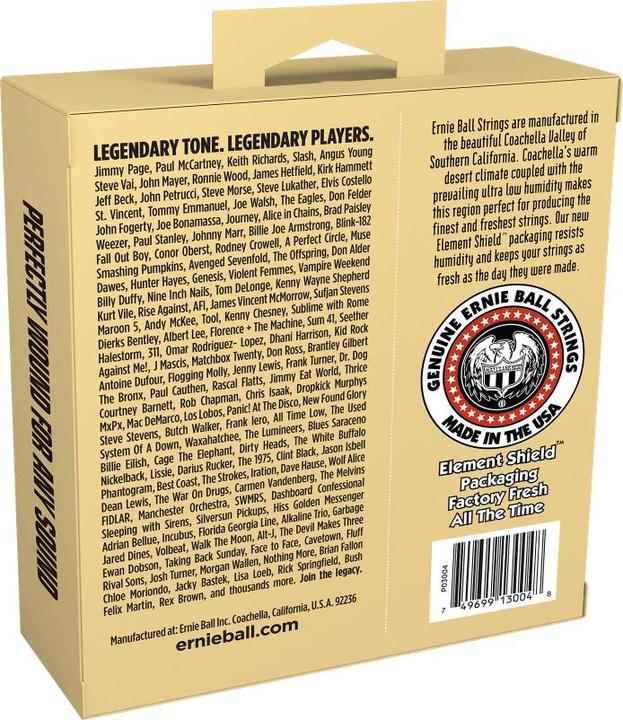 Image du produit Ernie Ball Cordes de guitare 3003 Earthwood Bronze Pack de 3 - ML 12-54 (6 x, 0.05")
