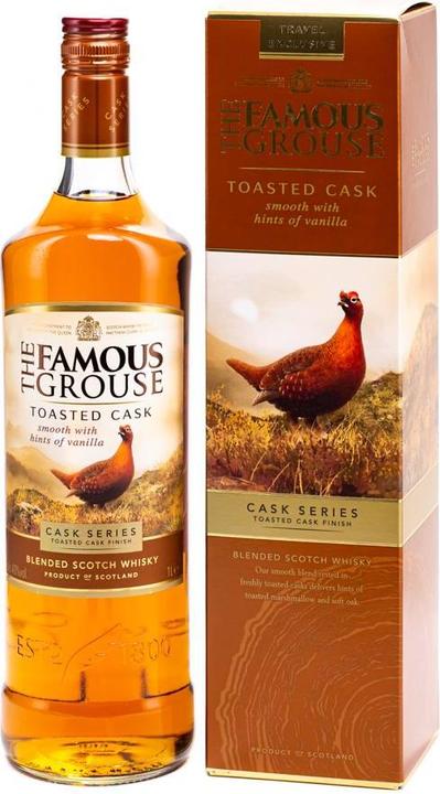Produktbild The Famous Grouse The Toasted Cask Blended Scotch Whisky mit Etui (Blended Whisky, Scotch Whisky)