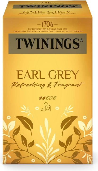 Immagine prodotto Twinings Bustine di tè Earl Grey 20 pezzi, tipo di tè/infuso (85 g)
