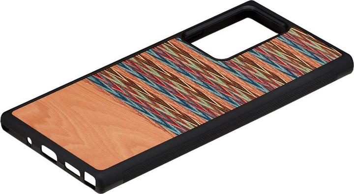 Produktbild Man.Wand &WOOD case for Galaxy Note 20 Ultra browny check juodas (Samsung Galaxy Note 20 Ultra)
