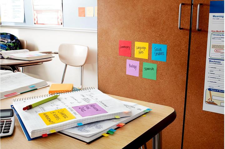 Actual product image Post-it Super Sticky Sticky Notes extra strong pink 6 pads (76 x 76 mm)