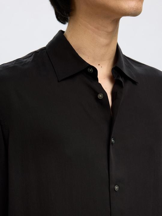 Actual product image Selected Homme Relaxed fit satin blouse (M)