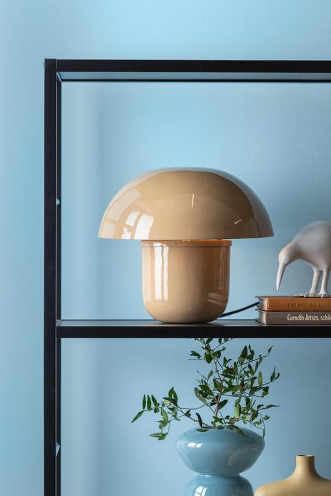 Actual product image Leitmotiv Tafellamp Fat Mushroom - Bruin - 29x29x25cm - Scandinavisch (E14)