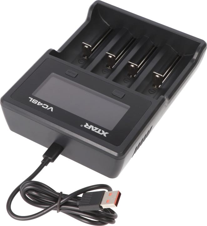 Image du produit Xtar VC4SL (1 pcs, 14500, 16340, 18500, 18650, 21700, 26650, AAA, AA, Batterie)