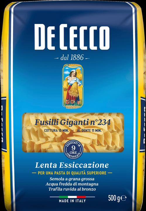 Actual product image De Cecco FUSILLI GIGANTI N234 (500 g)