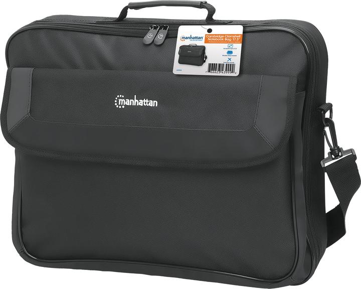 Actual product image Manhattan Cambridge Clamshell Notebook Case 17.3" (17.30", Universal)