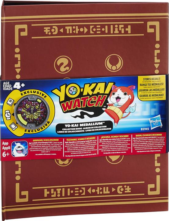 Actual product image Hasbro Yo-Kai Watch collector's book incl. 1 medal (Multilingual)