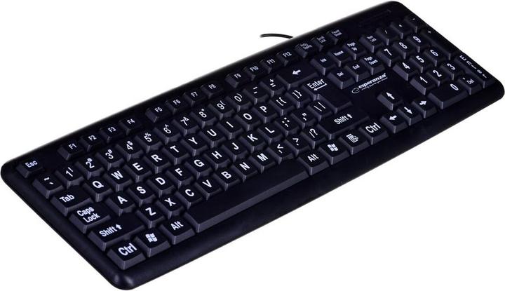 Image du produit Esperanza EK129 Clavier USB QWERTY UK Anglais (ING. Int., Filaire)