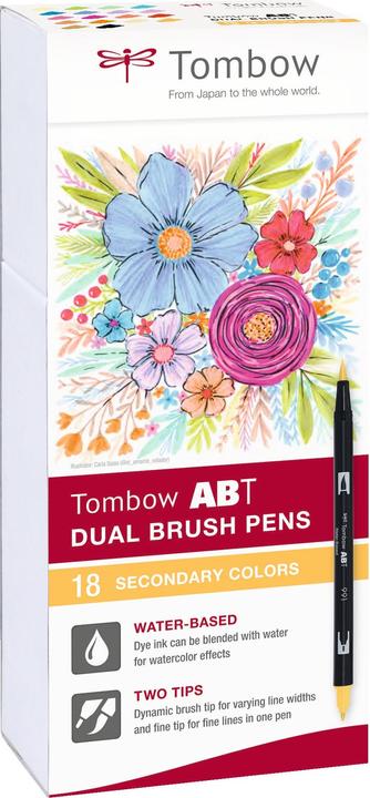 Tombow Abt (Mehrfarbig, 18 x)