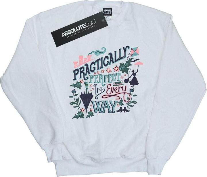 Produktbild Mary Poppins Practically Perfect In Every Way Sweatshirt Mädchen (152, 158)