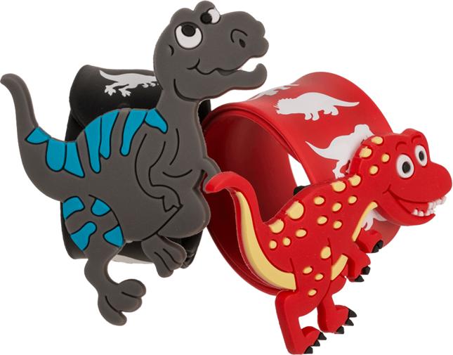 Produktbild Out of the blue Schnapp-Armband, Dinosaurier assortiert (21.50 cm, Silikon und PVC)