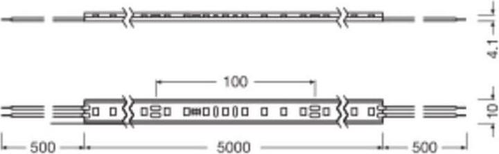 Image du produit Ledvance LS V -1000/865/5/IP6 (Lumière du jour, 500 cm, Intérieur, Extérieur)