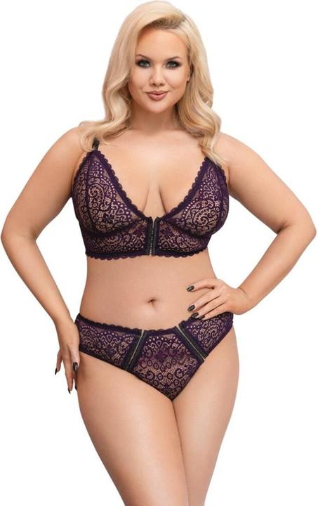 Productafbeelding Cottelli Collection Bh-set paars 2XL (XXL)