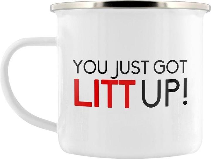 Image du produit Grindstore Tasse à café émaillée You Just Got Litt Up