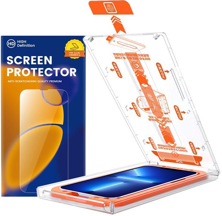 Actual product image PhoneLook Vitre de protection intégrale avec système de montage automatique anti-bulles et anti-poussière 3D (1 Piece, Apple iPhone 12 Pro Max)