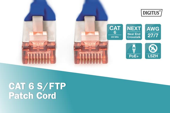 Immagine prodotto Digitus Cavo di rete (S/FTP, CAT6, 3 m)