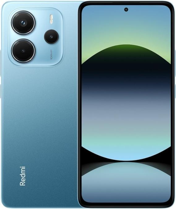 Actual product image Xiaomi Redmi Note 14 (128 GB, Midnight Black, 262.60", Dual SIM, 108 Mpx, 4G)