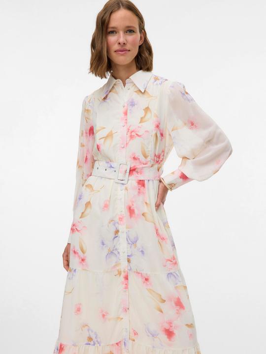 Produktbild Vero Moda AWIRIS Langes Kleid Hemdblusenkleid (XL)