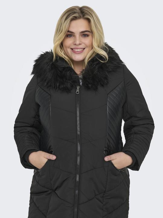 Actual product image Only Curvy Hooded Coat (48)
