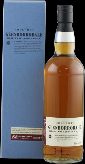 Adelphi Glenborrodale 8 ans d'âge (Malt mélangé, Scotch Whisky, 1 x 70 cl)