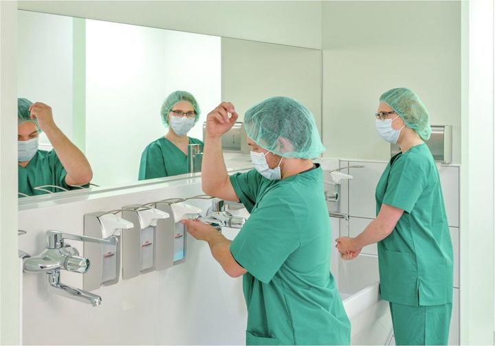 Immagine prodotto Ophardt Distributore di disinfettante manuale a leva a braccio lungo 500ml