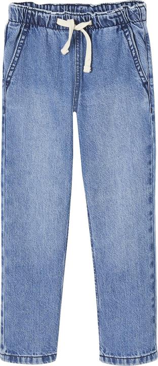 Actual product image Vertbaudet Wide boys' jeans with slip-on waistband (110)