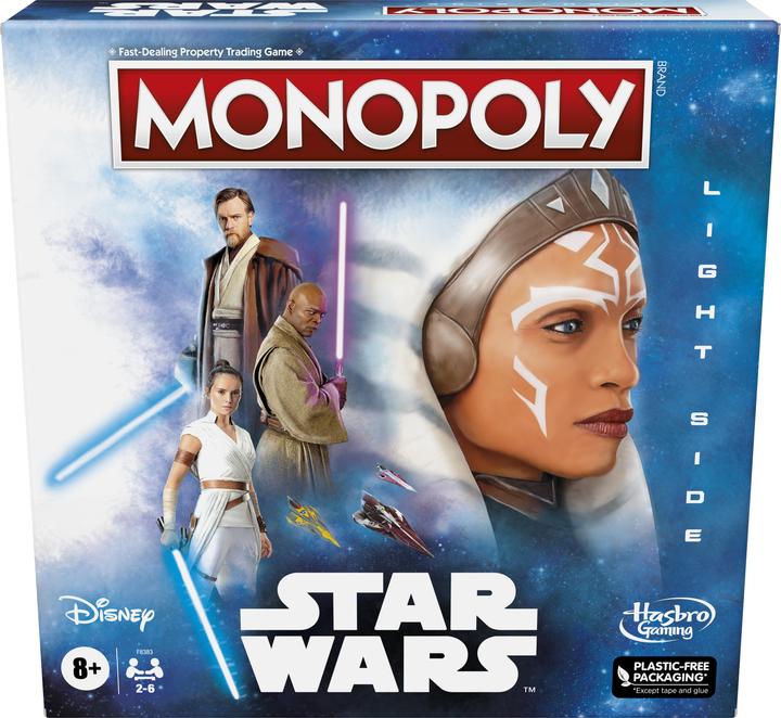 Actual product image Monopoly Star Wars Light Side Eidtion (German)
