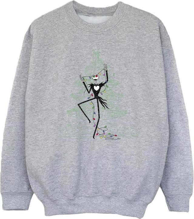 Disney The Nightmare Before Christmas Tree Green Sweatshirt Mädchen