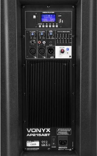 Produktbild Vonyx Lautsprecher AP215ABT (Aktiv, 1x 1200 W)