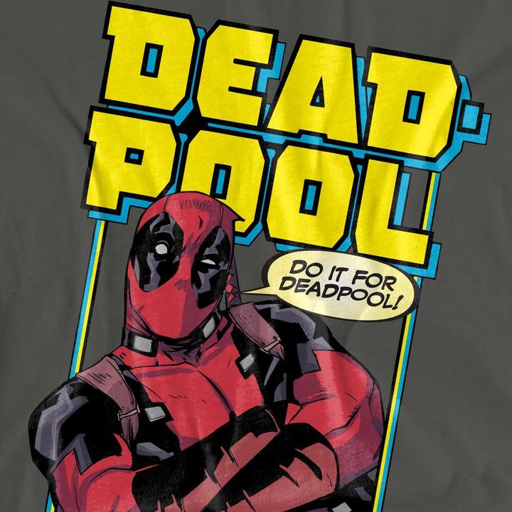 Actual product image Deadpool Unisex Adult Do It For T-Shirt (XL)
