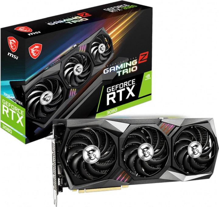 Produktbild MSI GeForce RTX 3080 Gaming Z Trio LHR (10 GB)