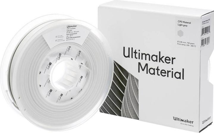 Produktbild Ultimaker Cpe (CPE, 2.85 mm, 750 g, Grau)