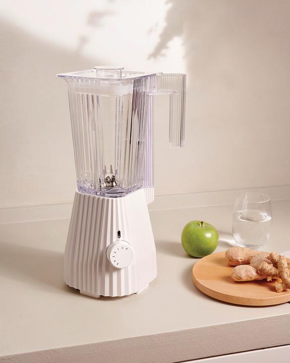 Produktbild Alessi Blender Pliss - 5 snelheden + turbostand - wit - Michele de Lucchi - 1.5 liter - MDL09 W (700 W)