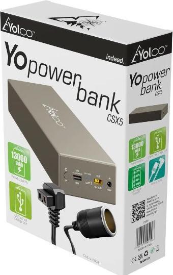 Produktbild Yolco CSX5 Bateria zewnętrzna (13000 mAh)