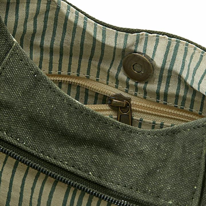 Immagine prodotto Loberon Borsa Lucie verde/marrone