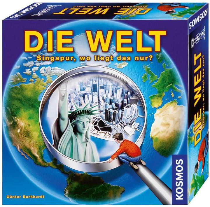 Actual product image Kosmos The world- Singapore, where is it? (German)