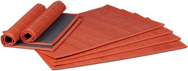Immagine prodotto Relaxdays Set da 6 tovagliette (6 pz., 45 x 30 x 0,3 cm)