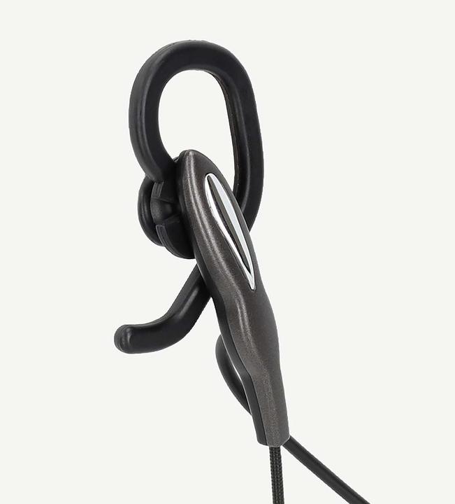 Image du produit Nedis Casque pour PC - Écouteur - Mono - USB Type-A/USB Type-C - Microphone pliable - Noir (Filaire, USB-C)