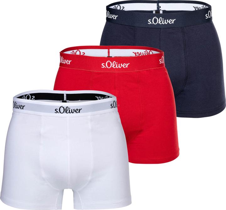Immagine prodotto S.Oliver Boxer casual elasticizzati - 19976 (M, confezione da 3)