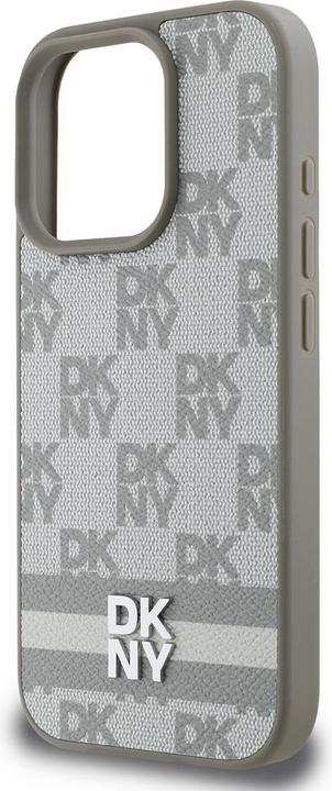 Actual product image DKNY Checkered Pattern and Stripe Case (Apple iPhone 16 Pro Max)