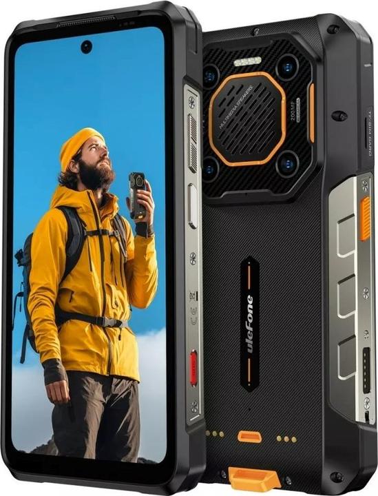 Actual product image Ulefone Smartphone Armor 26 Ultra 5G 12GB/512GB black without charger (512 GB, Black, 6.77", Dual SIM, 200 Mpx, 5G)