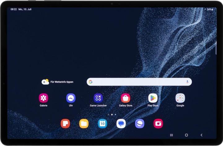 Produktbild Samsung Galaxy Tab S8+ (nur WLAN, 12.40", 128 GB, Graphite)