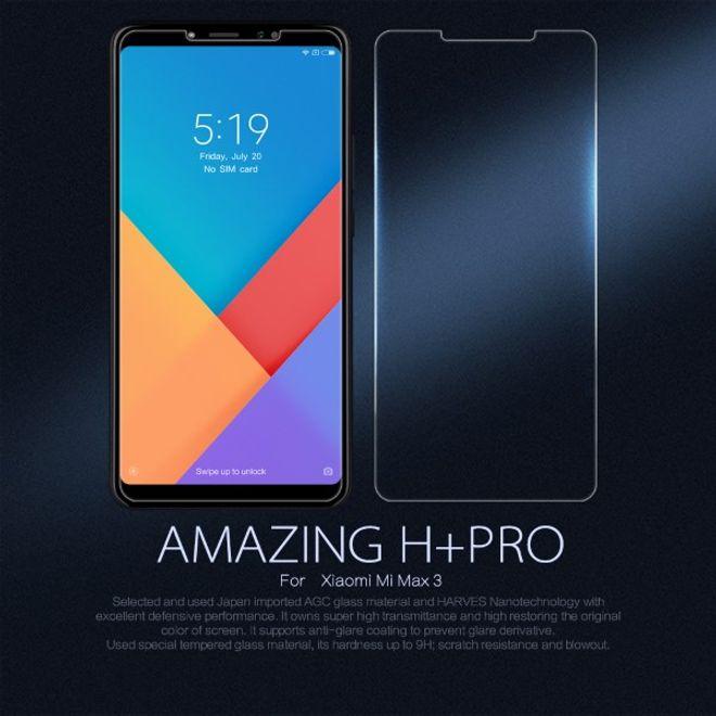 Produktbild Nillkin H+ PRO Schutzglas (1 Stück, Xiaomi Mi Max 3)