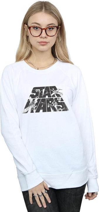 Produktbild Star Wars Logo Space Sketch Sweatshirt (S)